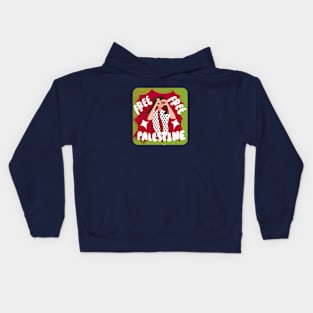 Free Free Palestine Kids Hoodie